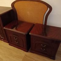 Tris comó e comodini + specchio