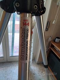 cavalletto professionale tripod MANFROTTO art 144