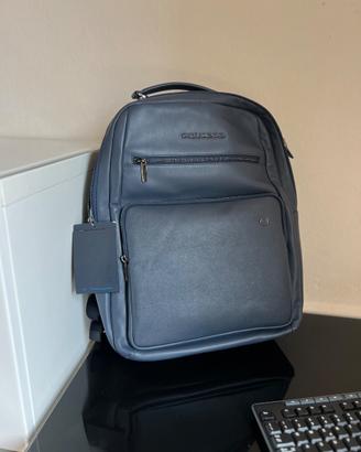Piquadro Zaino In Pelle Porca PC 15,6"