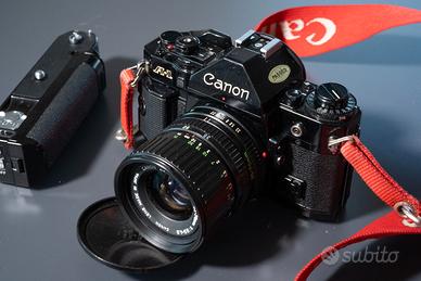 CANON A1 + CANON FD 35-70 F3.5/4.5 + MOTORE