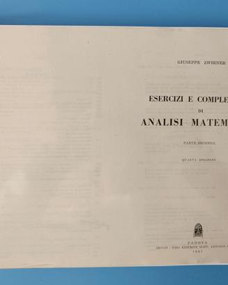 Esercizi e complementi di Analisi matematica- p.2