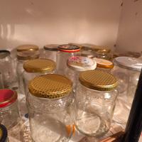 vasetti miele e salse vuoti