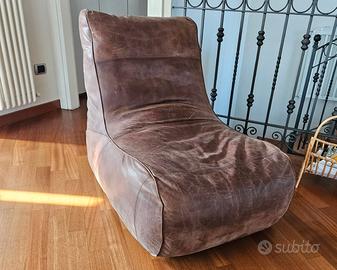 poltrona cuoio design