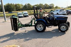 TRATTORE FARMTRAC 26 4WD USATO CON TRINCIA
