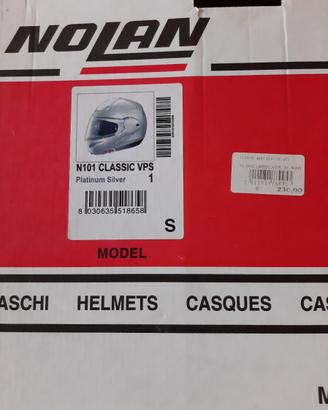 Casco da Moto NOLAN CLASSIC N101 Platinum Silver