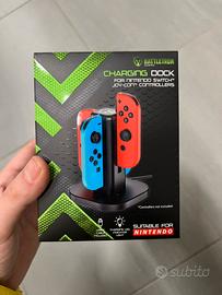 Base di ricarica per 4 Joy-Con Nontendo Switch