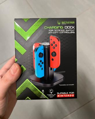Base di ricarica per 4 Joy-Con Nontendo Switch