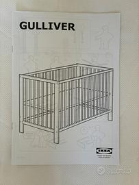 Lettino con sbarre Gulliver Ikea