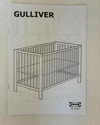 Lettino con sbarre Gulliver Ikea