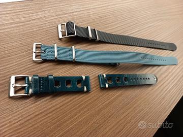 Cinturini 19mm nato e pelle