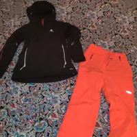 Pantalone sci donna color salmone taglia S