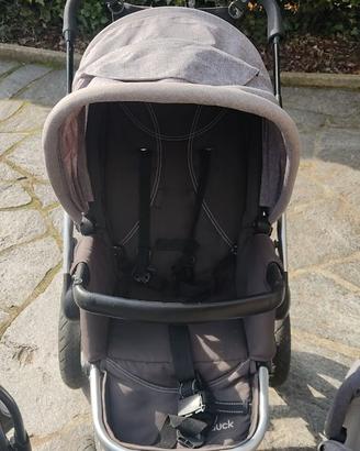 Trio Hauck 3 in 1(Passeggino + Navicella + Ovetto)