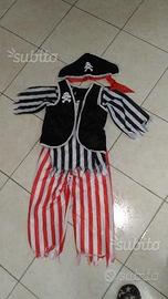 Vestito pirata 3-4 anni