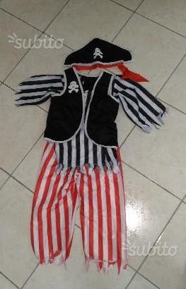 Vestito pirata 3-4 anni