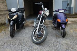 Moto Morini Excalibur+ SH+ Motovespa Piaggio Zip 