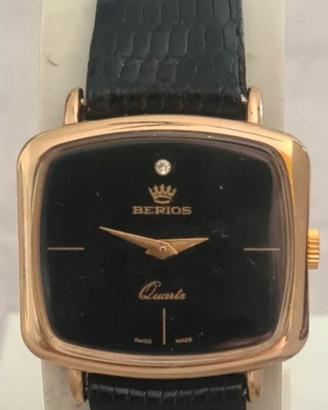 NUOVO Orologio Unisex Berios Elegance Swiss Quartz