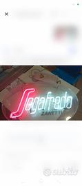 Insegna NEON Originale Segafredo Zanetti  Vintage