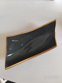 Svuotatasche design nero e oro Cristina Duarte