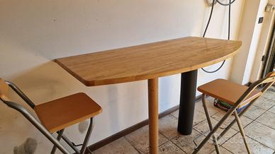 tavolo da cucina a mezza luna