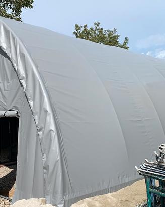 Agritunnel 9,15 x  20 mt Pvc 650 Gr. Ignifugo