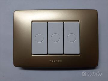 Master Mix  placca 3 posti oro karat