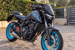 Moto Yamaha MT-07 2024 – Garanzia fino 2029