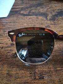 Occhiali da sole ray ban clubmaster tortoise