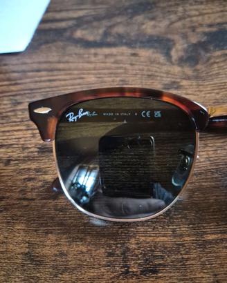 Occhiali da sole ray ban clubmaster tortoise