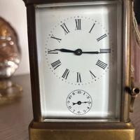 Orologio da viaggio con cassa in ottone