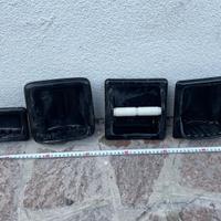 Portasapone e portacarta igienica