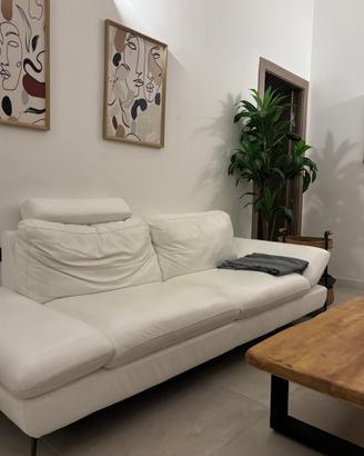 Divano Ikea in pelle