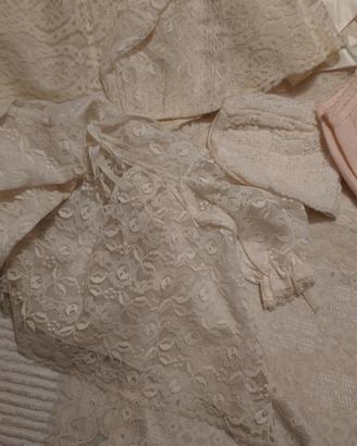 Abbigliamento bimbo per battesimo vintage/antico 