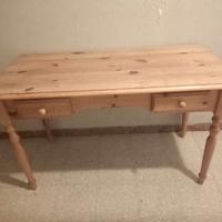 Tavolino rustico in legno 1,70x50x70 circa