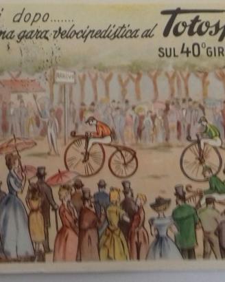 cartolina Totosport 40° Giro Italia tappa 05/06/57