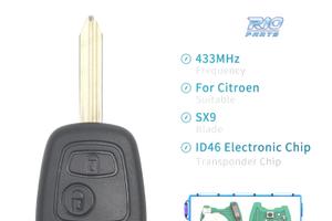 CHIAVE COMPLETA CITROEN SAXO XSARA PICASSO BERLING