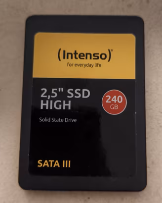 SSD 240Gb SATA formato 2.5" marca INTENSO