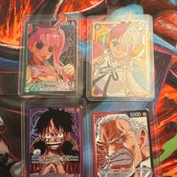 One piece carte da collezzione