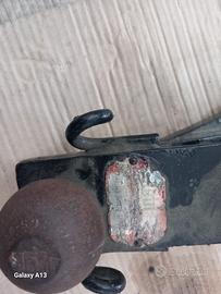 Gancio di traino sfera fissa per fiat 125