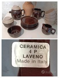 Servizio Ceramica Vintage da caffè /thè Laveno