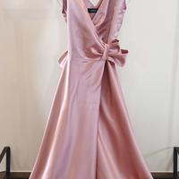 Atelier Emé - Abito lungo Milano - Raso ROSA