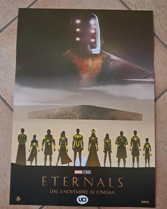 locandina film ETERNALS (gli Eterni)