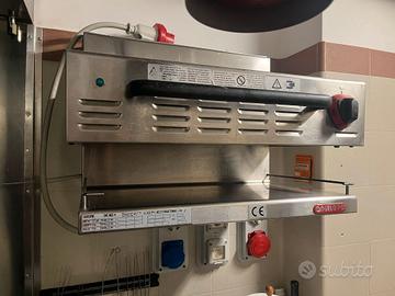 salamandra cucina professionale 