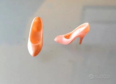 Mattel Barbie Scarpe Fior di Pesco ? vintage