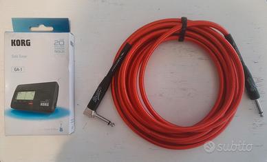 Cavo Jack + Accordatore + Custodia per Violino.
