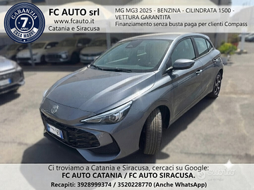 Mg MG3 Comfort BENZINA 2025 - PARI AL NUOVO