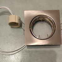 Set 13 pz. portafaretto incasso quadrato