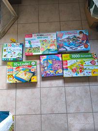 Set 6 giochi in scatola
