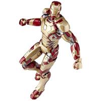 Sci-fi revoltech 049 iron man mark xlii action fig