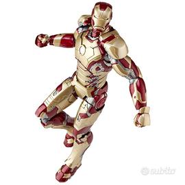 Sci-fi revoltech 049 iron man mark xlii action fig