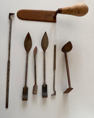 Attrezzi vintage da modellazione / ceramica